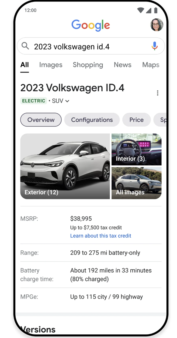 Google Search Gets New Tools To Surface EV & Energy Info